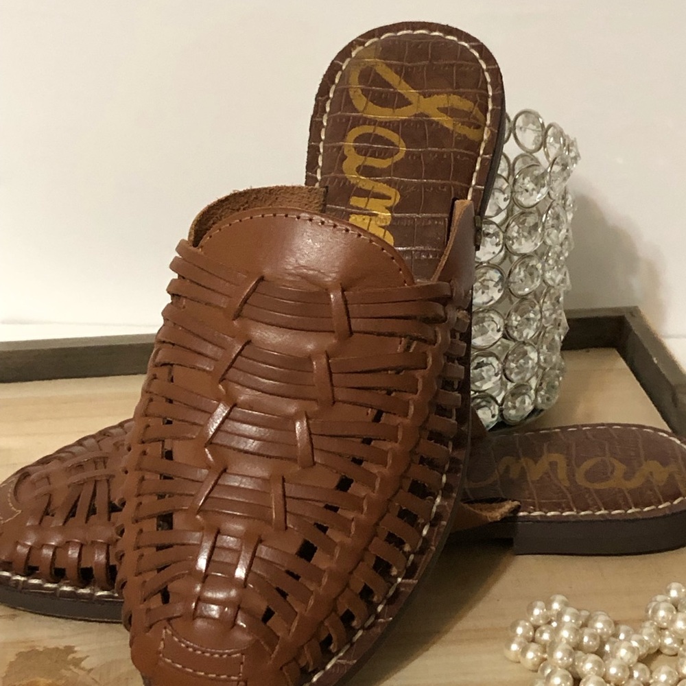 Sam Edelman Slip Shoes Brown Size 7